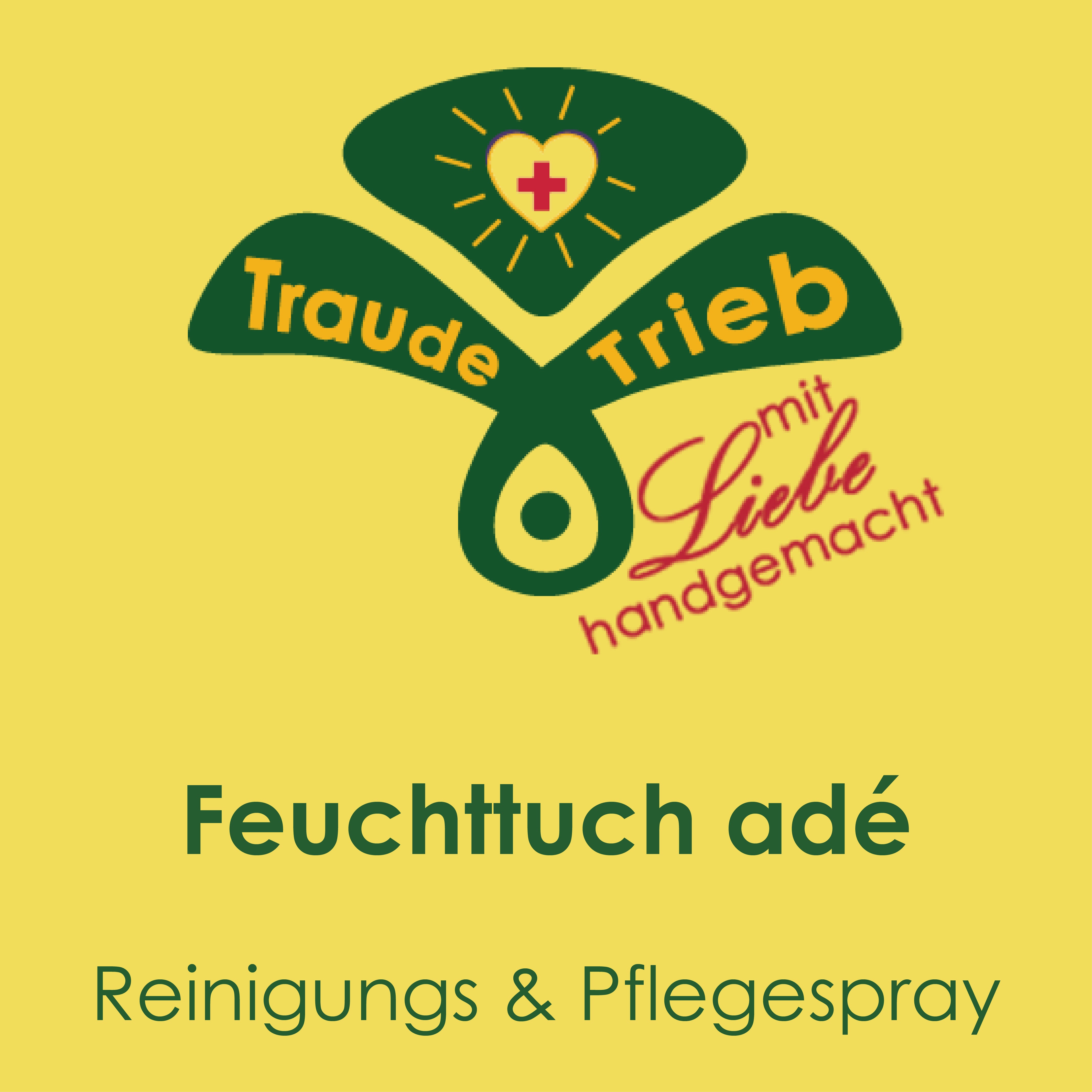 Feuchttuch adé Reinigungs- & Pflegespray – Traude Trieb Shop