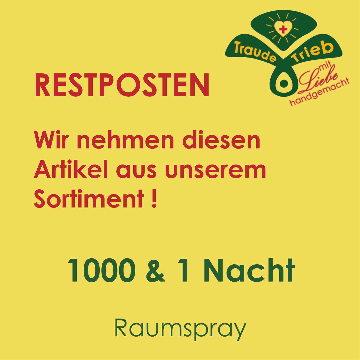 RESTPOSTEN 1000 & 1 Nacht-Raumspray
